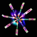 25 Sets LED Flying Set, 25 Slingshot+25 Glow Helicopter - Image 2