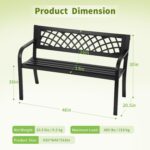 Garden Bench,Outdoor Benches - Image 5