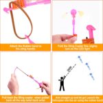 25 Sets LED Flying Set, 25 Slingshot+25 Glow Helicopter - Image 4