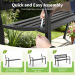 Garden Bench,Outdoor Benches - Image 3