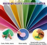600 Sheets Construction Paper Assorted Colors for Art Craft Drawing - Image 5