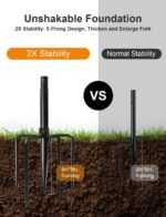4 Pack String Light Poles for Outside - Image 4