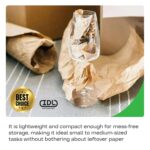 IDL Packaging 48" x 8640" (720 feet) - Brown Kraft Paper Roll - Image 3
