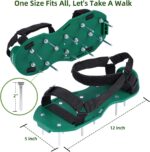 Ohuhu Lawn Aerator Shoes with Hook & Loop Straps - Image 3