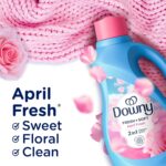 Downy Liquid Fabric Softener, April Fresh 2-in-1 Fresh & Soft - Image 4