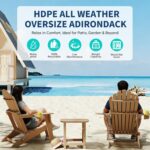 Plawdlik Folding Adirondack Chair - Image 4