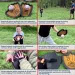 Toss and Catch Ball Game Set - Easy to Use Sticky Balls & Beginner Baseball Training Glove - Image 3