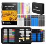 Caliart 176PCS Art Supplies Sketching Kit