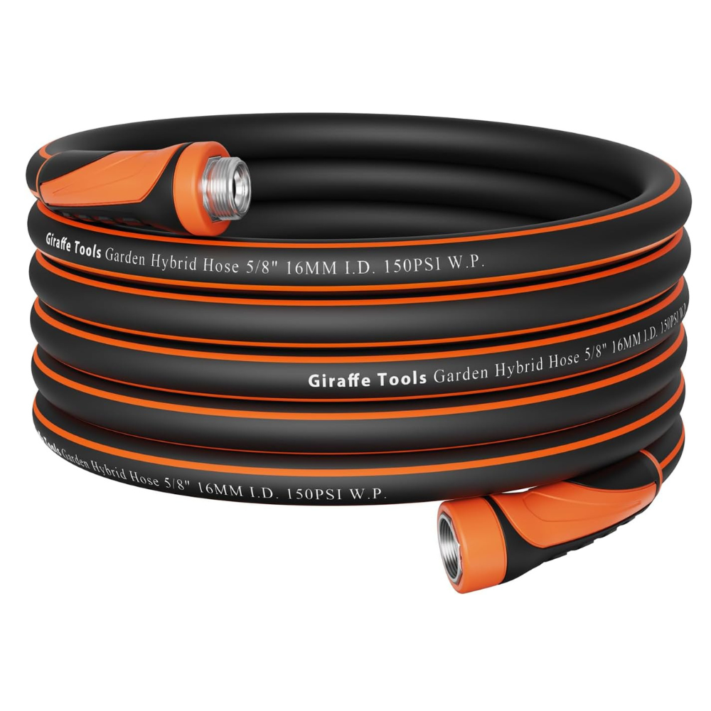 Untitled design (29) Giraffe Tools Garden Hose 5/8", Water Hose Heavy Duty - Image 1
