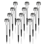 GIGALUMI Solar Lights Outdoor Waterproof