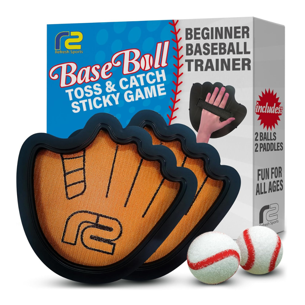 Untitled design (36) Toss and Catch Ball Game Set - Easy to Use Sticky Balls & Beginner Baseball Training Glove - Image 1